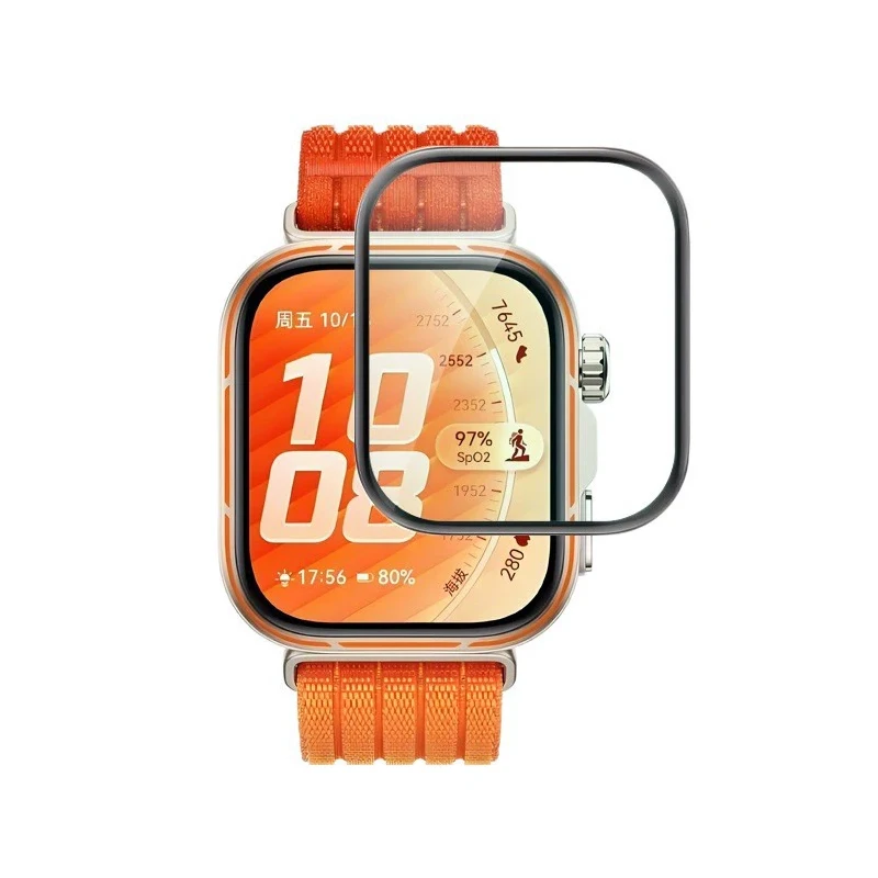 화웨이 워치 핏 5 프로 핏5용 소프트 강화유리 화웨이 워치 핏 5 쉘 스크린 보호 필름 액세서리