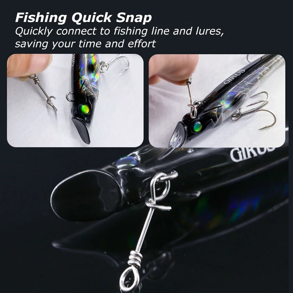 25 O 50 Uds. Snap De Pca Con Mosca Cambio Rápido Para - Foto 9