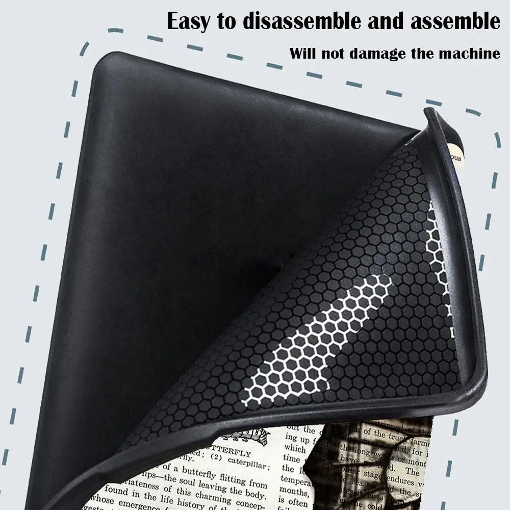 Elegant Leather Folio e-Reader Case with Auto Sleep/Wake Feature