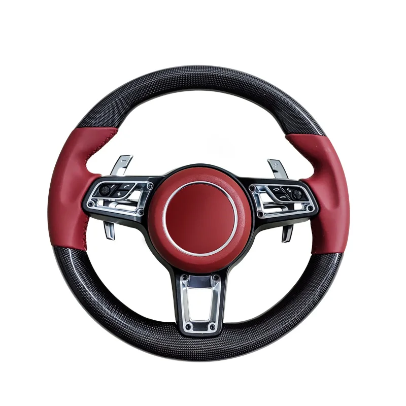 포르쉐 마칸 파라메라 카이엔 스티어링 휠, 탄소 섬유 개조 718Panamera991, 고품질