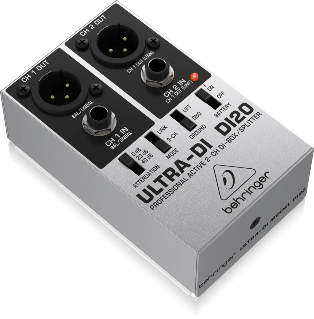 BehringerUltraDIDI20multipurposedirectinjectionboxSplitter