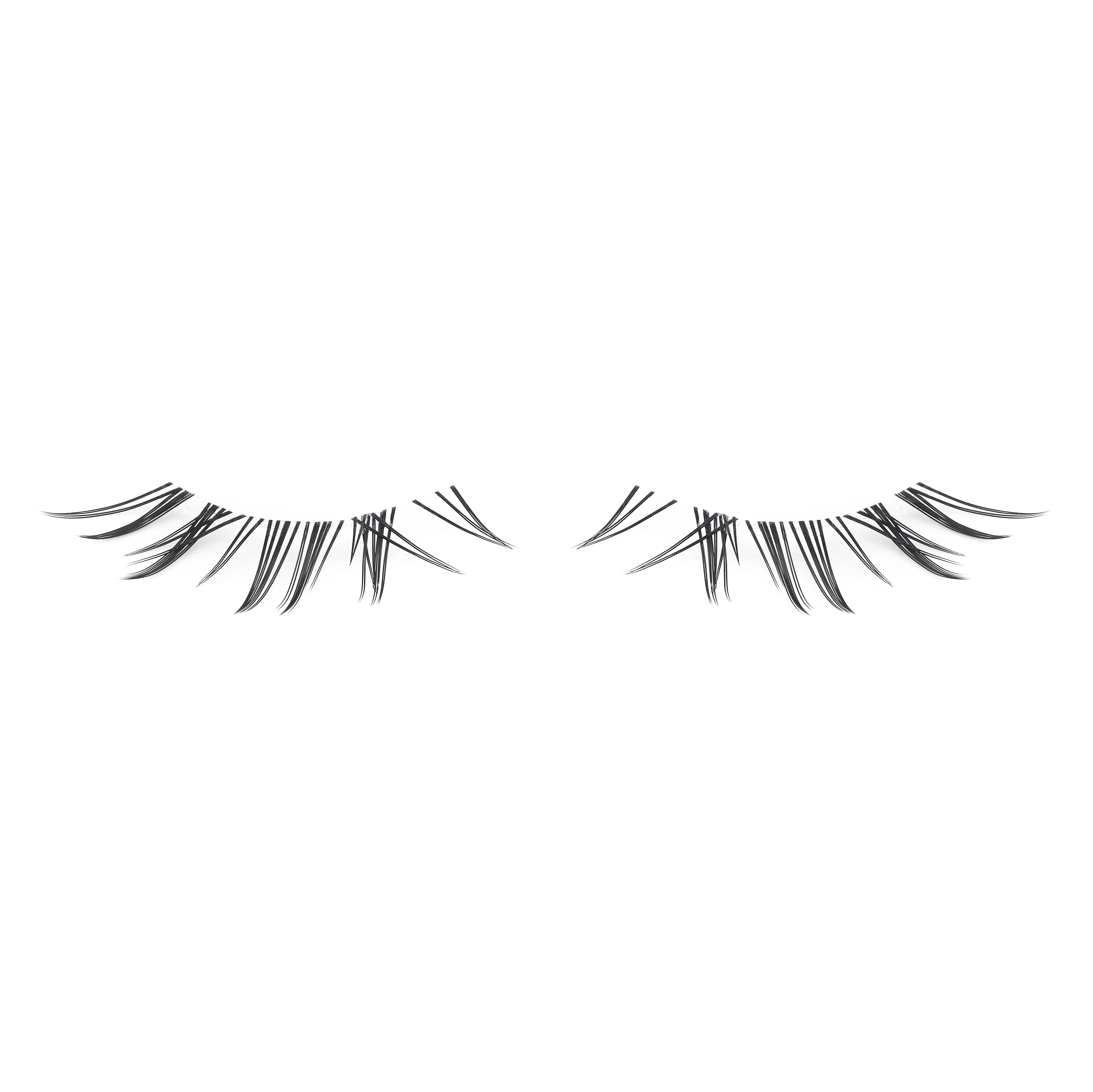 Großhandel 5 Paar natürliche falsche Wimpern, handgefertigt, sauberes Band, Vollstreifen-Kunsthaar-Wimpern für Make-up – Detail 15