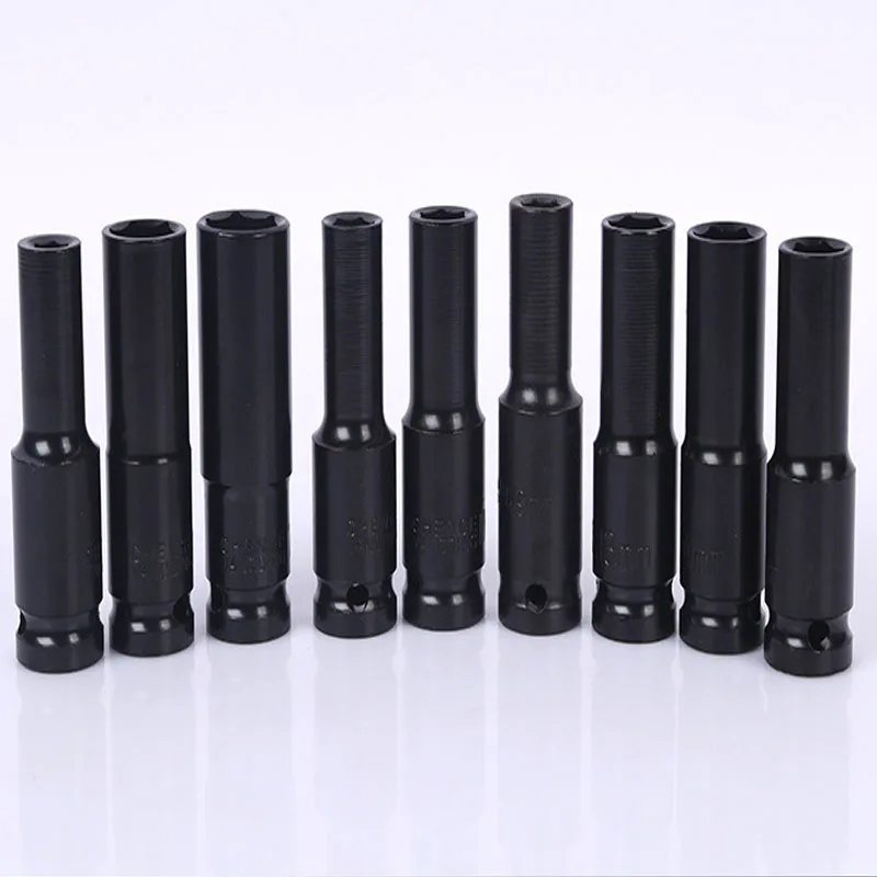 78mm Deep Impact Socket Head 1/2" Drive Metric Hex Ratchet Wrench Socket Electrophoresis Rust Prevention for Nut Removal Tools 6