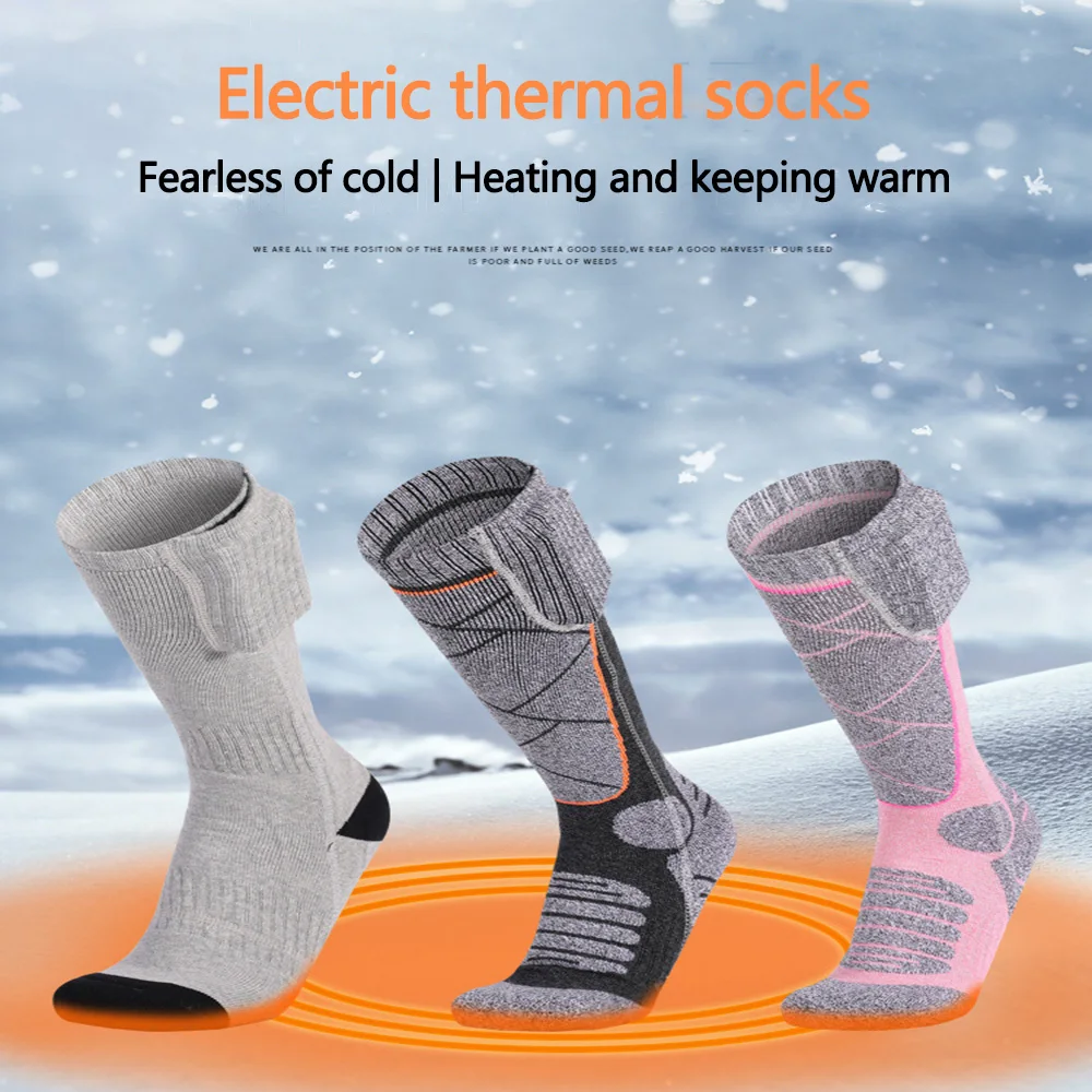 Motorcycle heated socks Electric Heating Socks For Winter Skiing Outdoor Warmth Men's Women's Mobile Apps Control