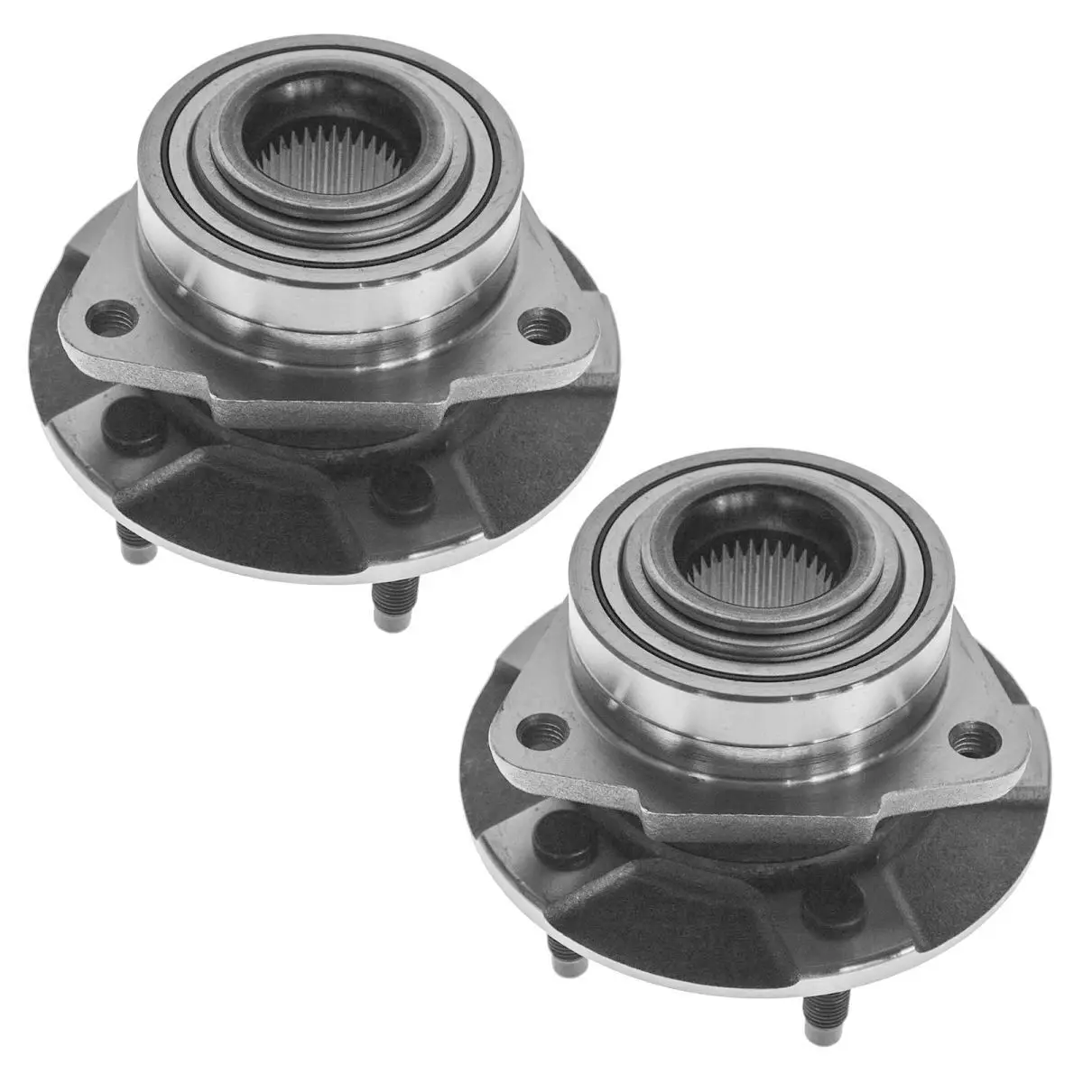 

2x Front Wheel Hubs & Bearings Pair Set of 2 NEW for Equinox Torrent Vue 5 Lug