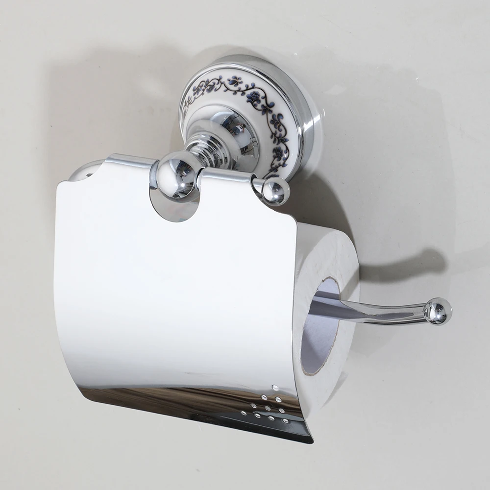 KEMAIDI Bathroom Accessories Towel Bar Paper Holder Toothbrush Holder Bathtowel Back Towel Ring Cloth Hook Bathroom Sets