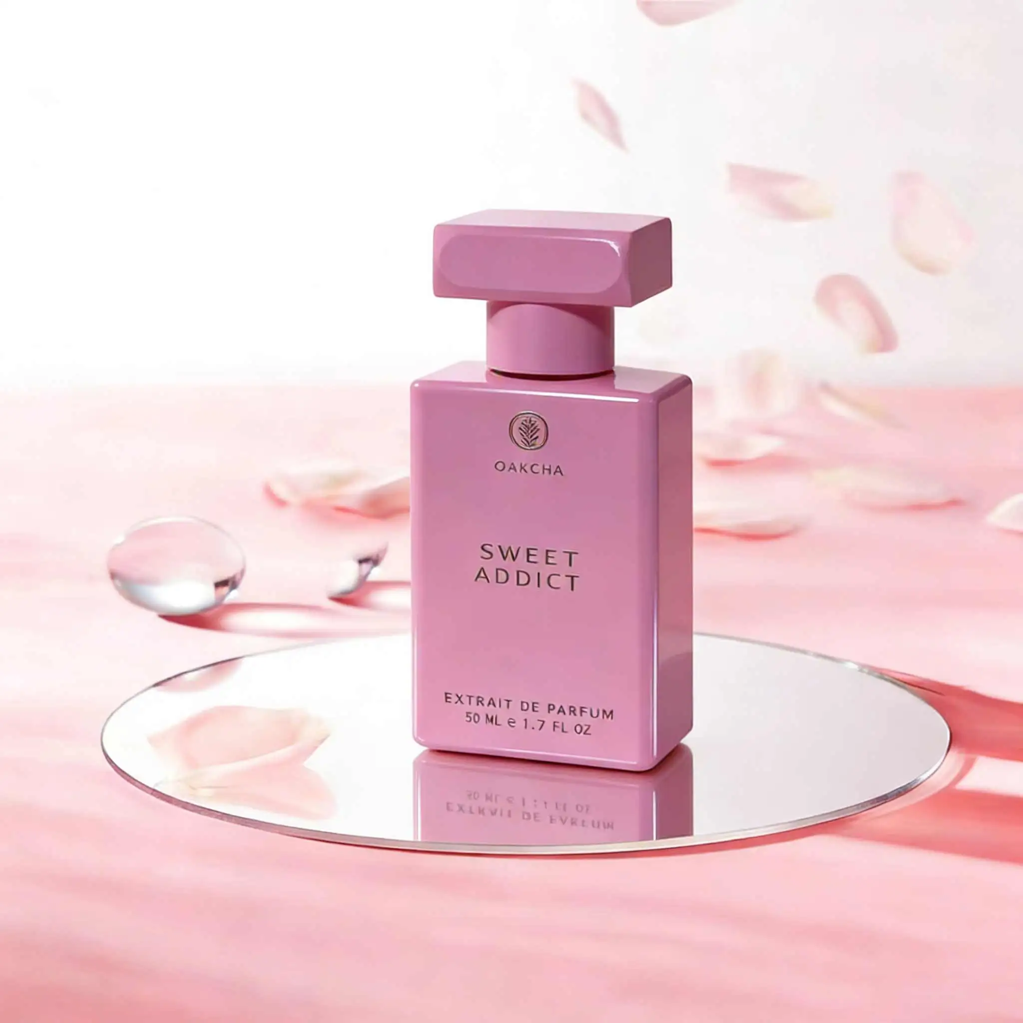 Sweet Addict perfume, powder mixed bottle body, fresh citrus opening, fragrant rose jasmine interwoven with the dense sweetness of cotton jelly, lasting fragrance, suitable for dating and commuting 3