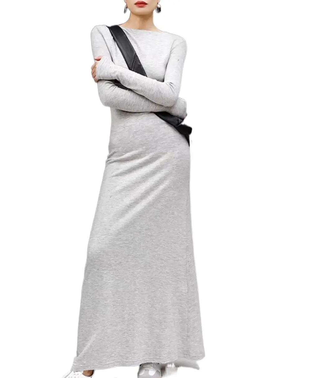

2023 Women's Clothing Practical Slim-Fit Maxi Dress 0811
