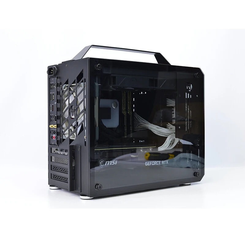 Braveman Mechanic Master C28 PULSE ITX/MATX Motherboard/Full Tower/Water-Cooled Portable Computer Case With TemperedGlass