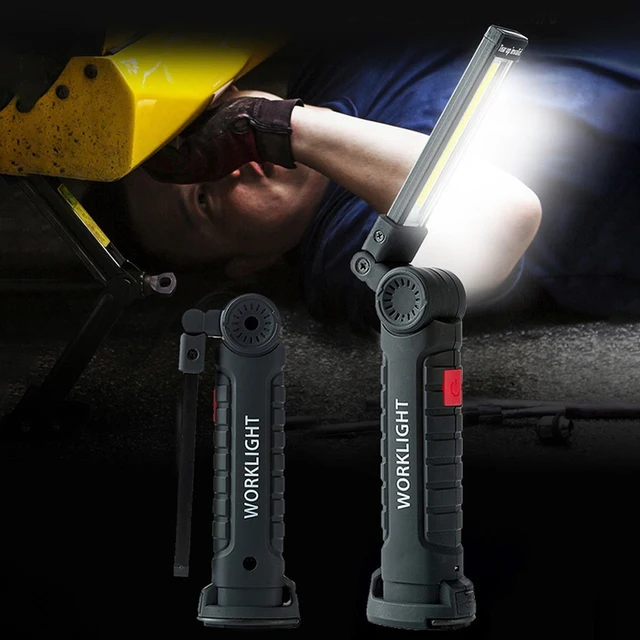 USB Rechargeable Rotating Foldable Flashlight - Image 5