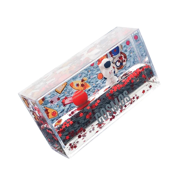 Űrhajós Témájú Díszek Folyékony Vizuális Mozgás Dekoráció Gyors És Dísz - Image 5