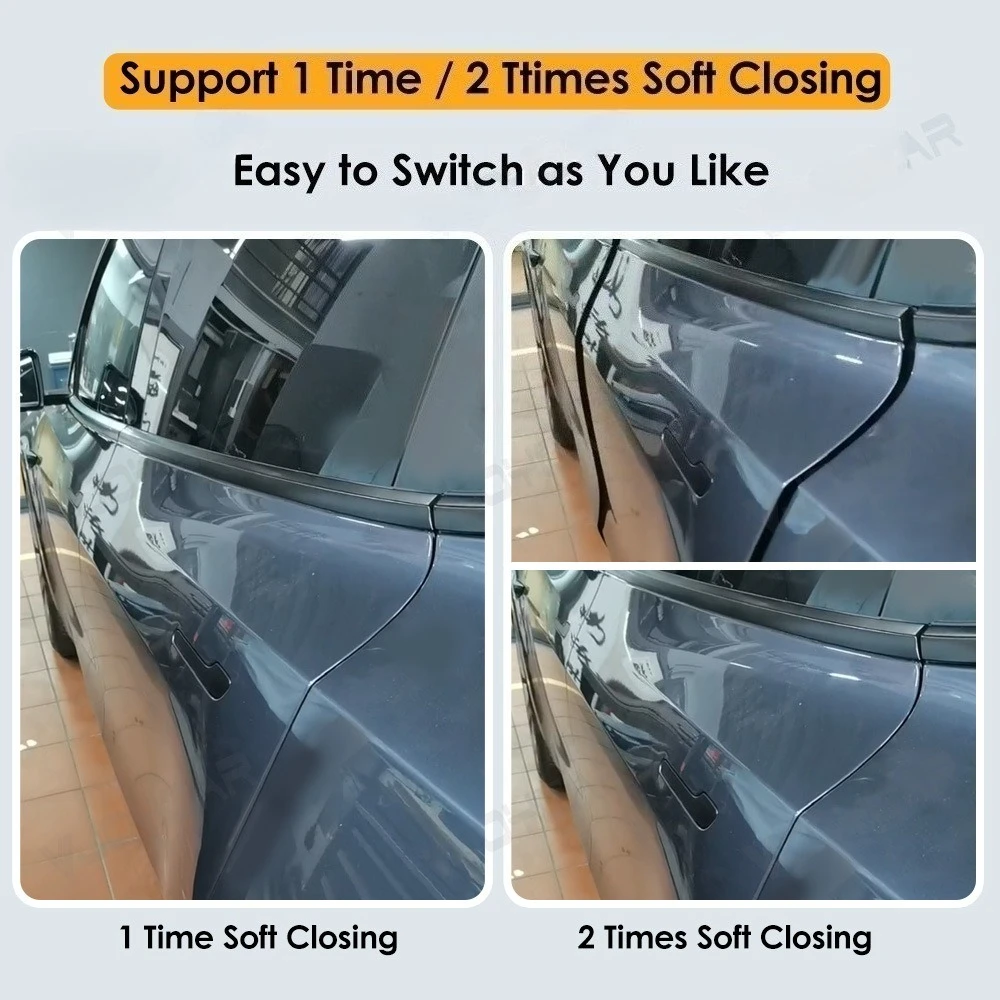 Electric Suction Door Lock For Tesla Model Y/3 Model 3/Y Refresh Soft Closing Sm