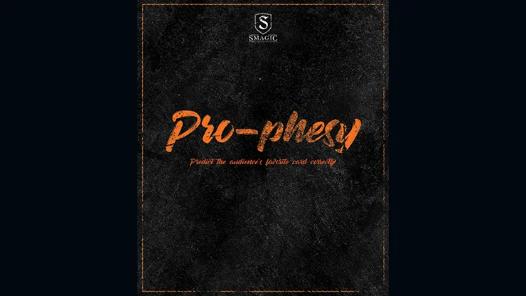 

Pro-Phesy (Gimmicks and Online Instructions) by Smagic Productions Card Magic and Trick Decks Money Magic Street Magic Props