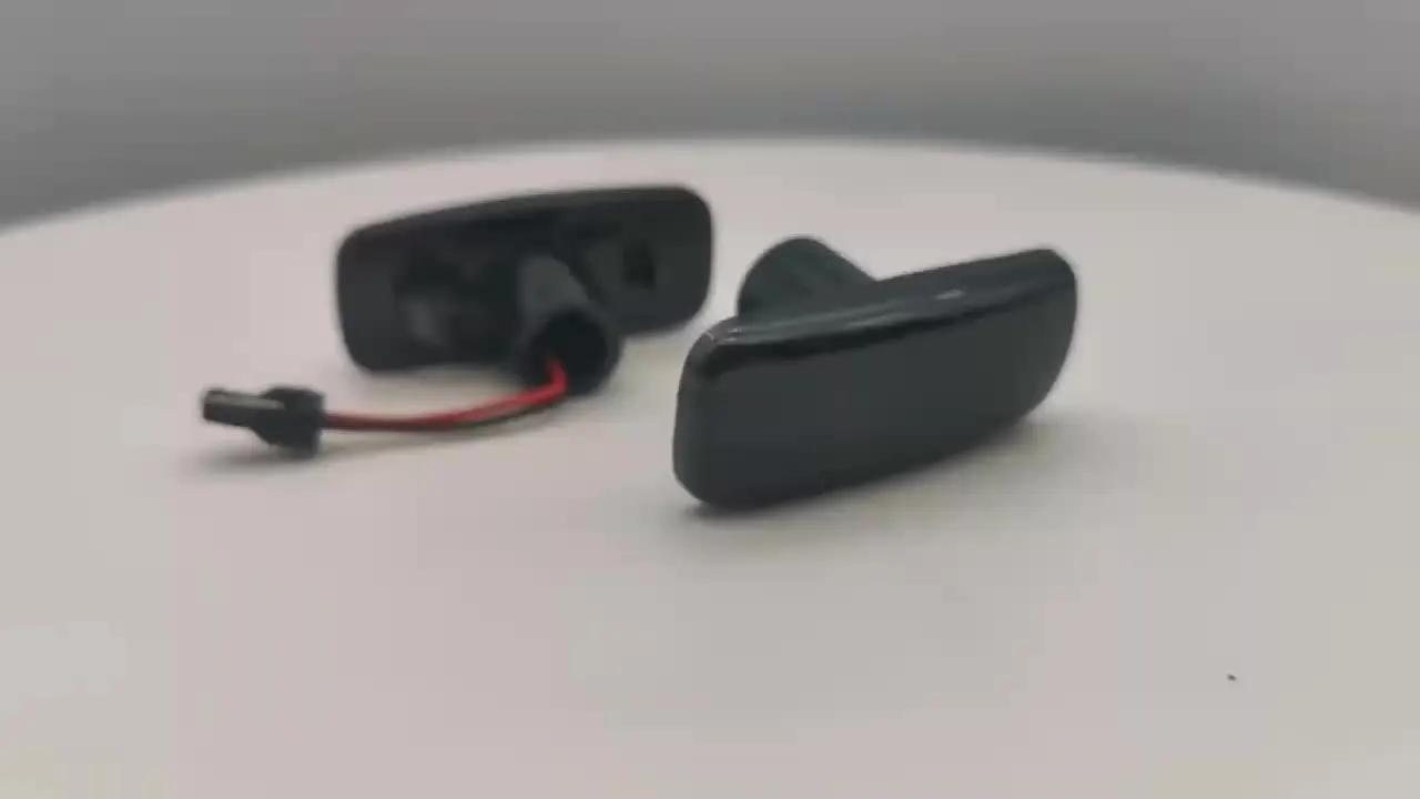 Feux Clignotants Latéraux LED Fumés Pour Jeep Compass, Patriot, Dodge Nitro - Dynamique, Plug & Play