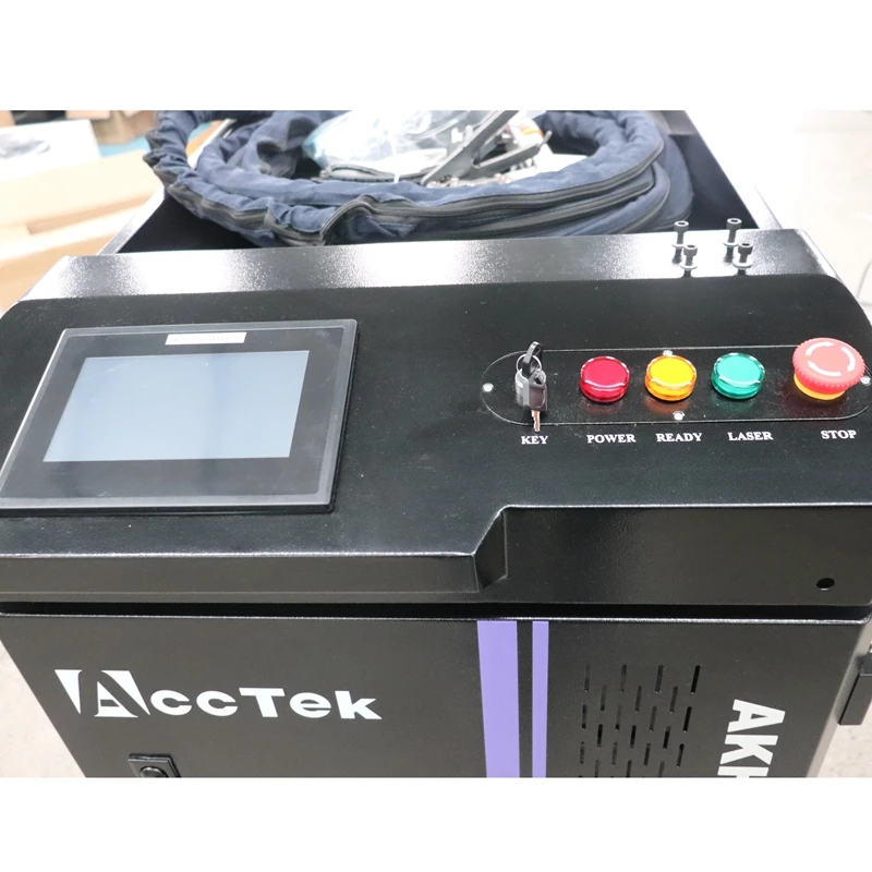 For Galvanized Sheet/ Iron Plate/ Steel Plates 2KW Handheld Fiber Laser Welding Machine AKH-2000 in Stock 5