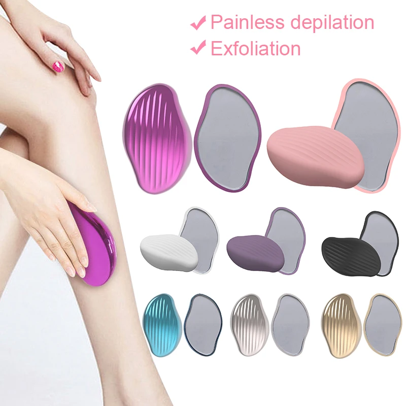 Physical Hair Removal Painless Safety Depilatory Nano Crystal Epilator