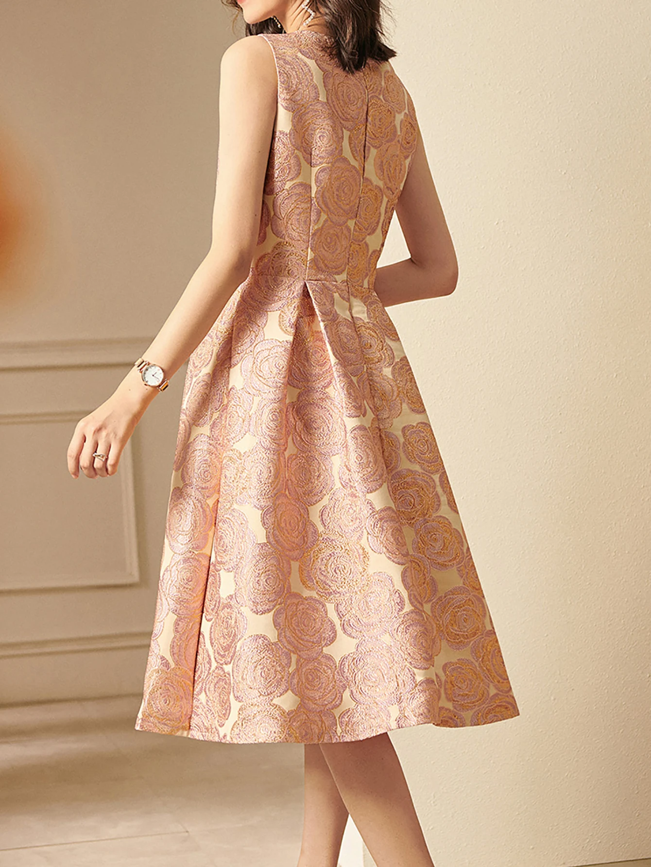 DEVCHATA أنيقة المرأة بلا أكمام الصيف الجاكار بوهو...