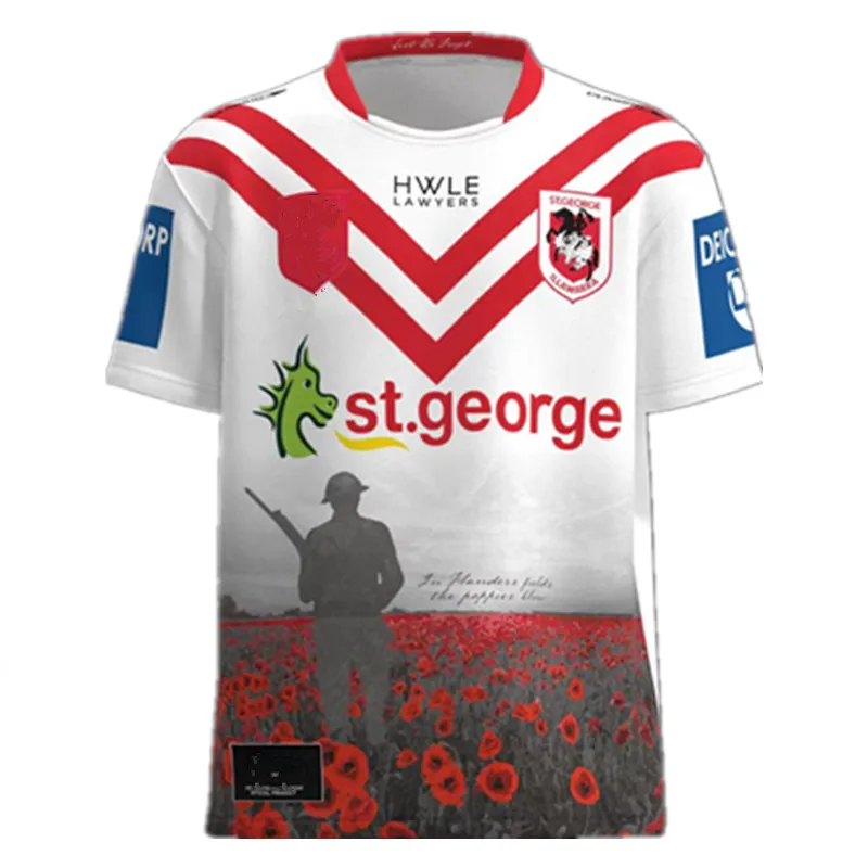 Personalised St George Illawarra Dragons Jerseys - Your Jersey