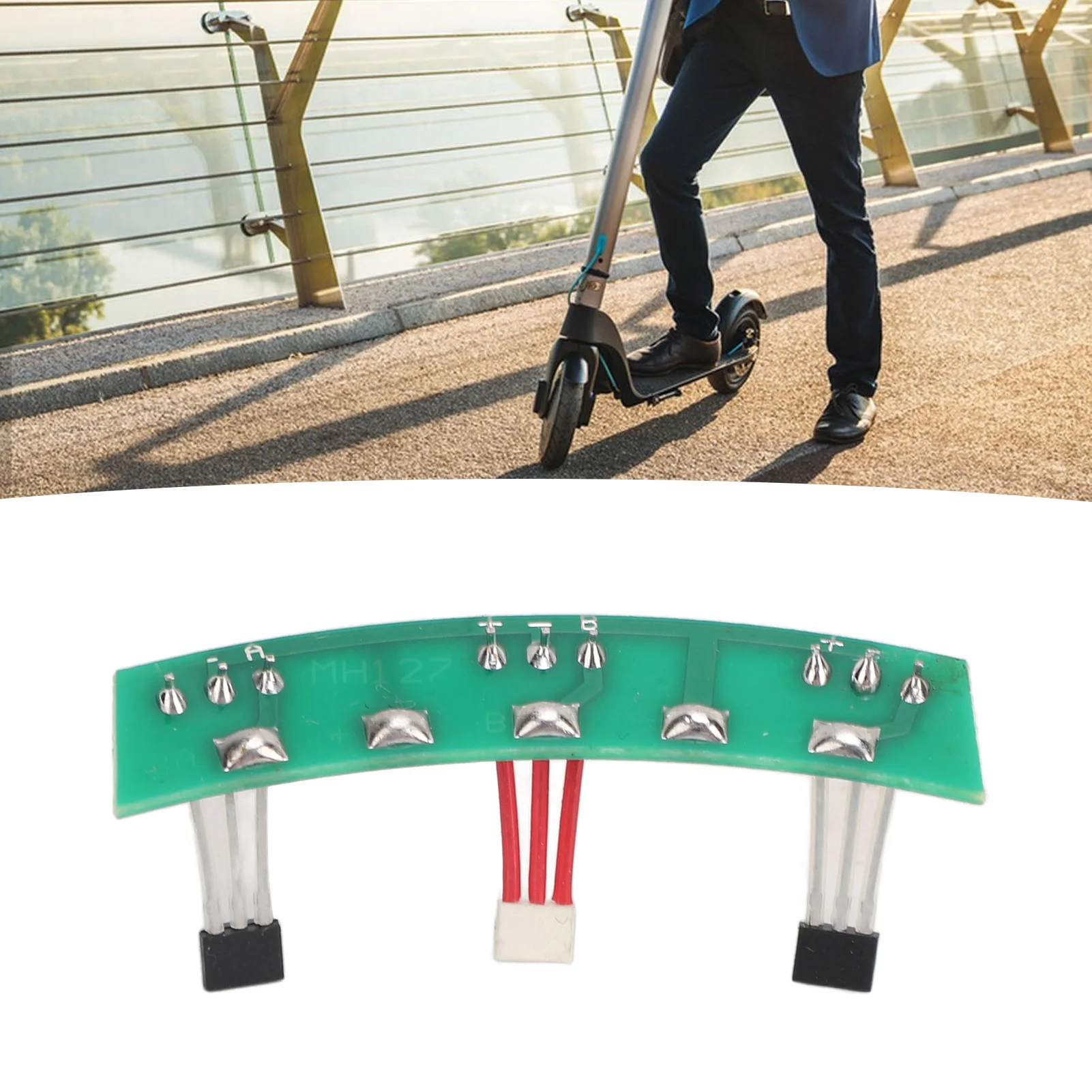 Sensor Hall Universal para Motor de Patinete Eléctrico Xiaomi M365 1S Pro MI3, Módulo de Motor de Rueda Delantera, Placa PCB, Pieza Reparable