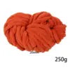 Chunky Chenille Yarn Gauge 7 Plush Jumbo Yarn Acrylic Thick Yarn Bulky Yarn for Hat Crochet Bed Arm Knitting Throw 6