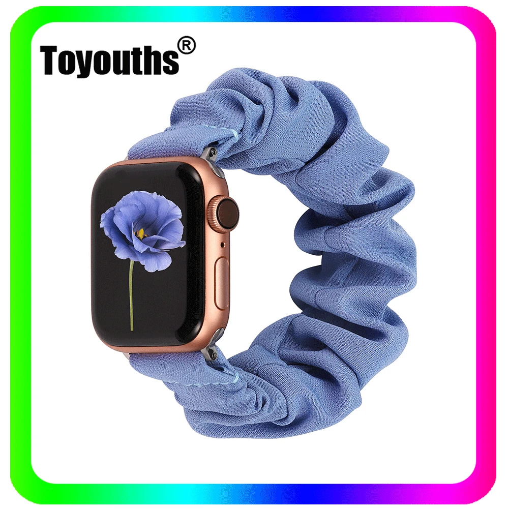 

Ремешок эластичный для Apple Watch 38/40/41 мм, iwatch Series 7 6 5 4 3 2 1 SE