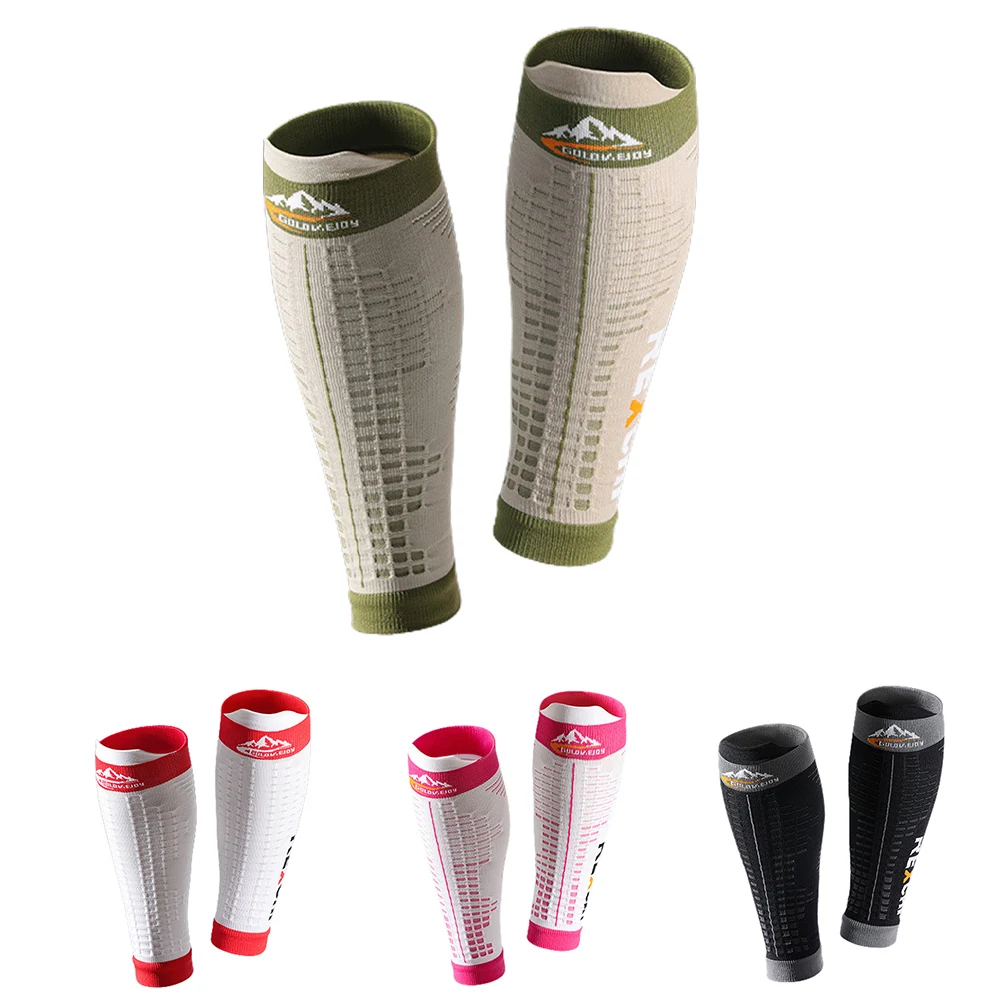 

1 Pair Sport Leg Sock 360° Gradient Compression Breathable And Stereo Compression S/M/L Running Cycling Mountaineering Football