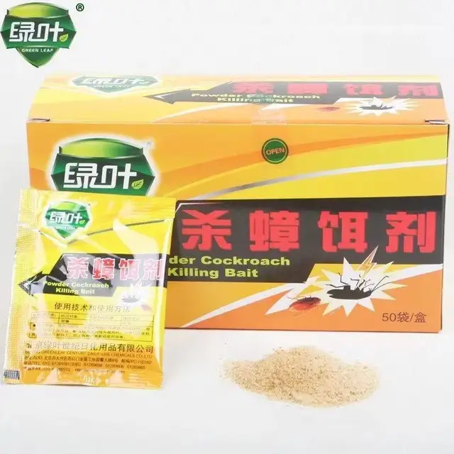 5Db Erőteljes Hatékony, Hatékony Gyilkos Csali Csótányvezérlő Visszataszító Por Konyhai Kártevő Csapdákhoz /Orvos