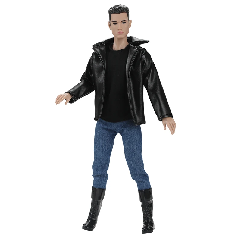 33cm Height Doll Full Set Male Doll with Clothes Suit Dress Up Toy