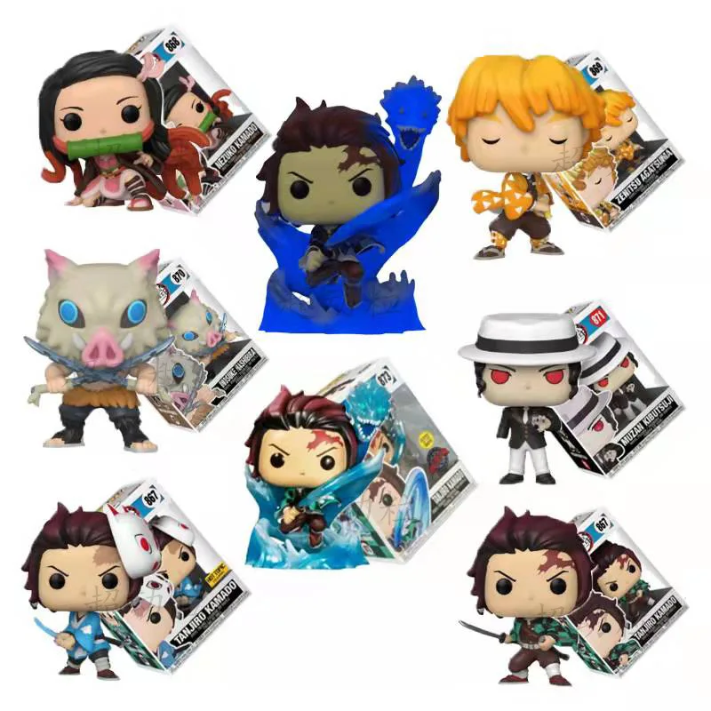 2024 New Demon Slayer Gyomei Himejima 1091 # Mini Nezuko In Box 883 # Kamado 873 #868 # Action Toy Figures Collection Model Toys