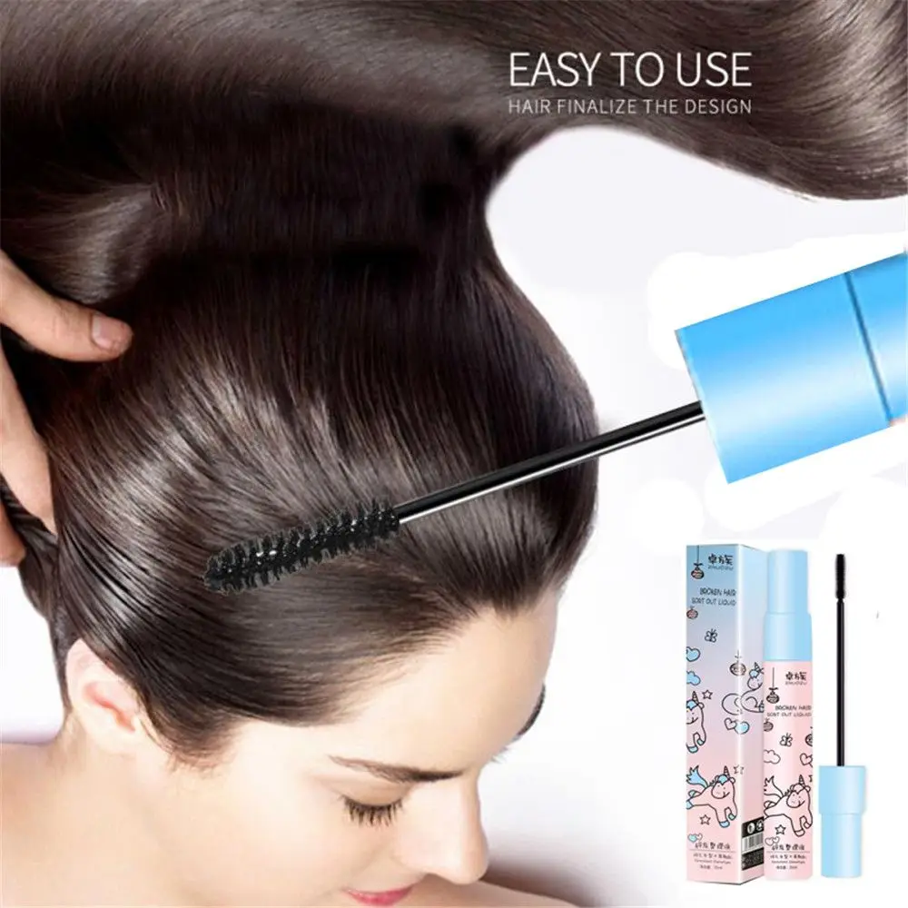 Anti-frizz Rapid Fixed Not Greasy Hair Gel Shaping Styling Broken Finishing Stick Wax Smoothing Cream |