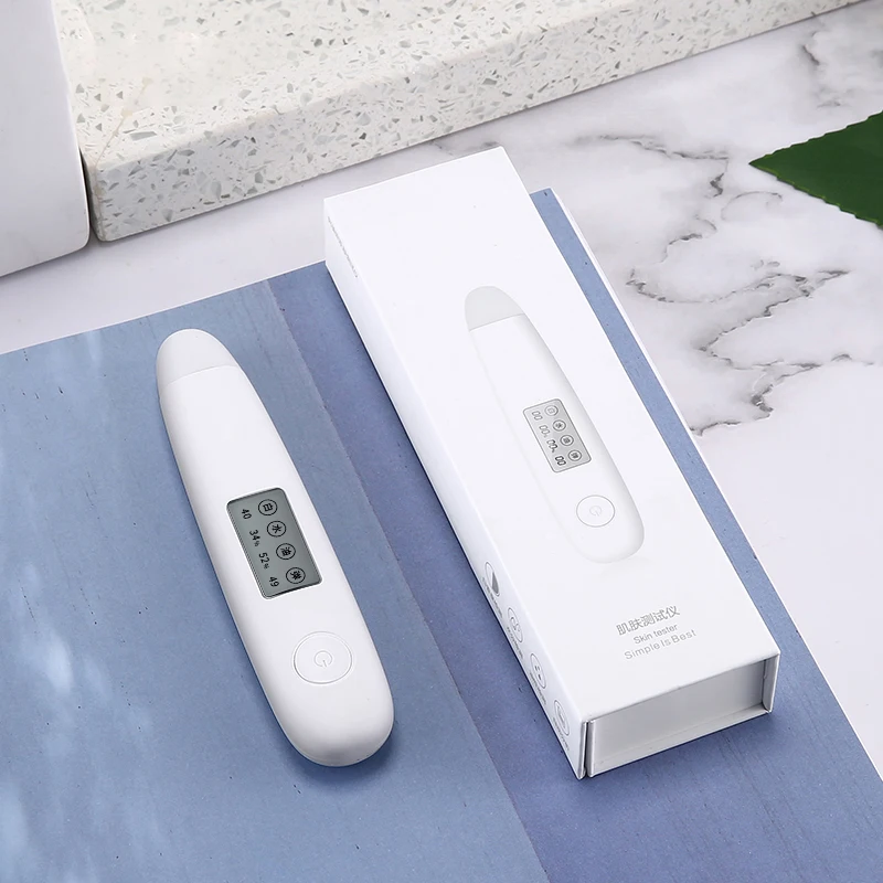 Home Skin Analyzer Digital LCD Display Moisture Oil Content Facial Analyzer Tester Detection Skin Condition Monitor Hydrating tuya smart 3mp ip camera wireless automatic tracking human detection cctv surveillance wifi camera home security baby monitor
