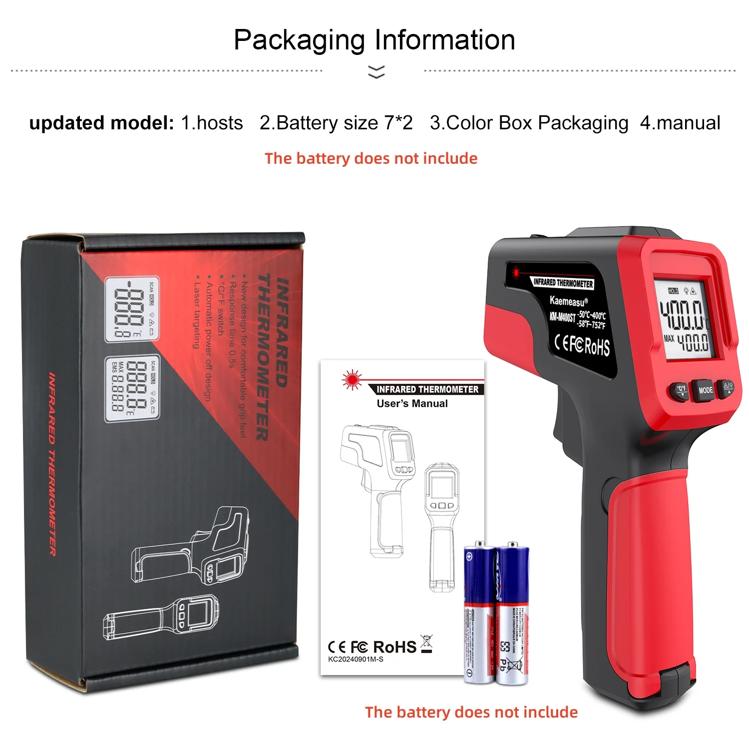 KM-M400ST Red