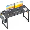 Computer Desk Large Office Desk, 48 Inch Writing Desk with Storage, Modern PC Desk Work Table 1