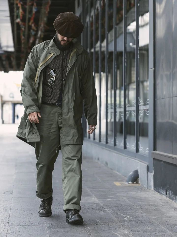 米軍40s Special Vintage M-43 M-51 Pants US.ARMY M-43] Vintage HBT Field Pants [1940s] Vintage