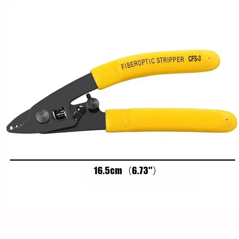 CFS-3 Three-port Fiber stripping pliers 3-port Wire Strippers CFS-3 165mm Miller optical fiber stripper pliers Cable stripper To