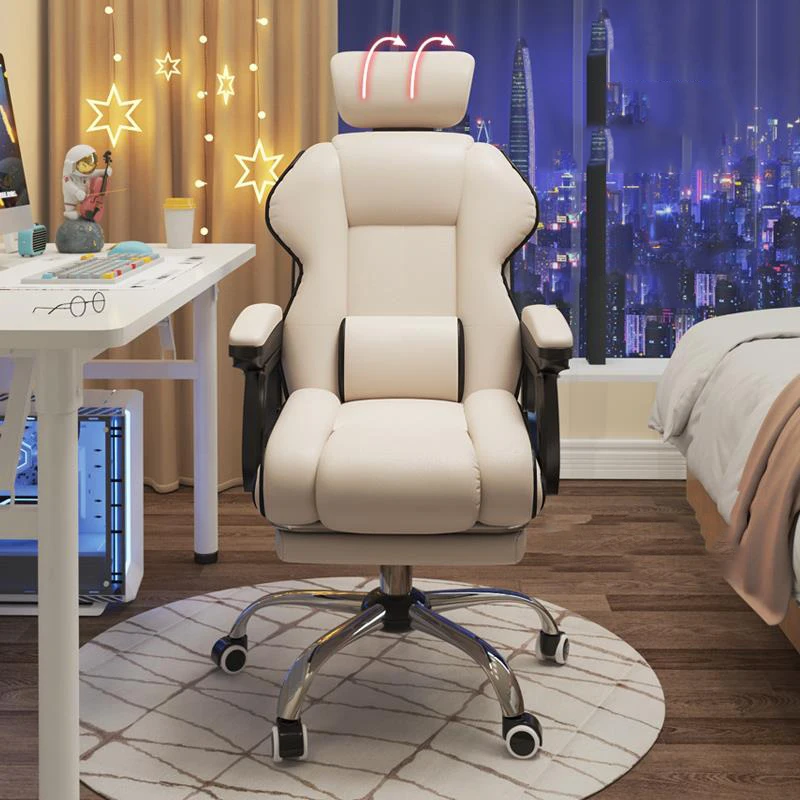 

Desk Gaming Chair Office Arm Camping Rolling Vanity Swivel Study Computer Chair Recliner Cadeira Para Computador Furniture