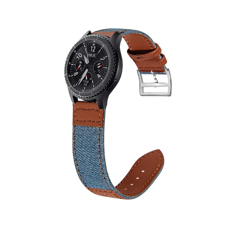 

Nylon Leather Strap For Huawei Honor Wacth GS Pro / GS 3 Bracelet 22mm Band For Honor Magic / Magic Watch2 46mm Wristband Correa