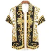 Unisex 2024 Breathable Hawaiian Shirts Baroque French Men's Shirts 3D Printi High Fashion Street Loose Men's Streetwear Shirts 3