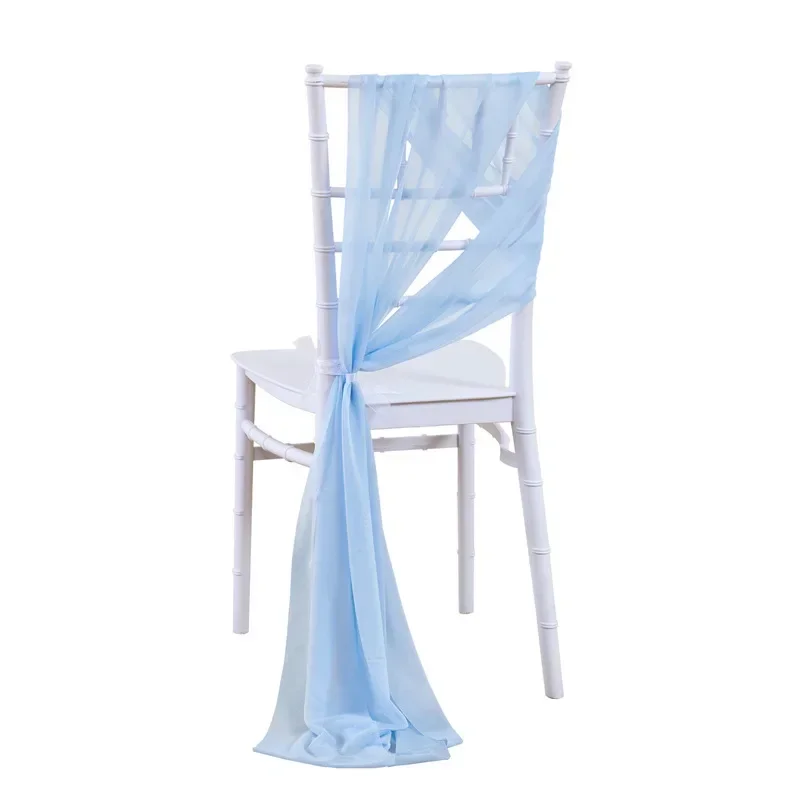 10/50Pcs 17x250cm Shiny Chiffon Chair Sashes Set Sash Gauze Wedding Chair Covers Ribbon Wedding Party Aisle Chair Decoration 4 10/50Pcs 17x250cm Shiny Chiffon Chair Sashes Set Sash Gauze Wedding Chair Covers Ribbon Wedding Party Aisle Chair Decoration 4