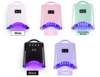 78W Cordless UV LED Nail Lamp Pro Cure Gel Rechargeable Battery Gradient Shell Nail Dryer For Curing Polish Light Wireless 2
