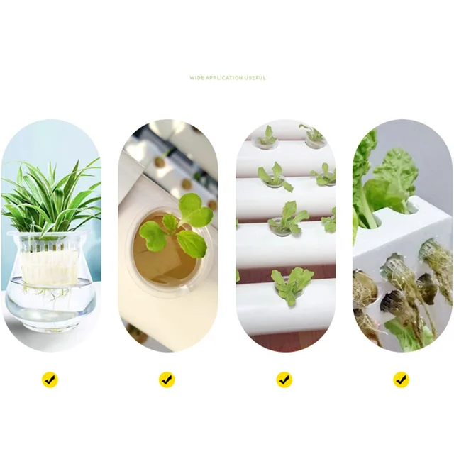 50Db Poliuretán Szivacs Kerti Zöldség Legfelsõbb Termesztése Média Hidroponikus Kosarak Ültetési - Image 3