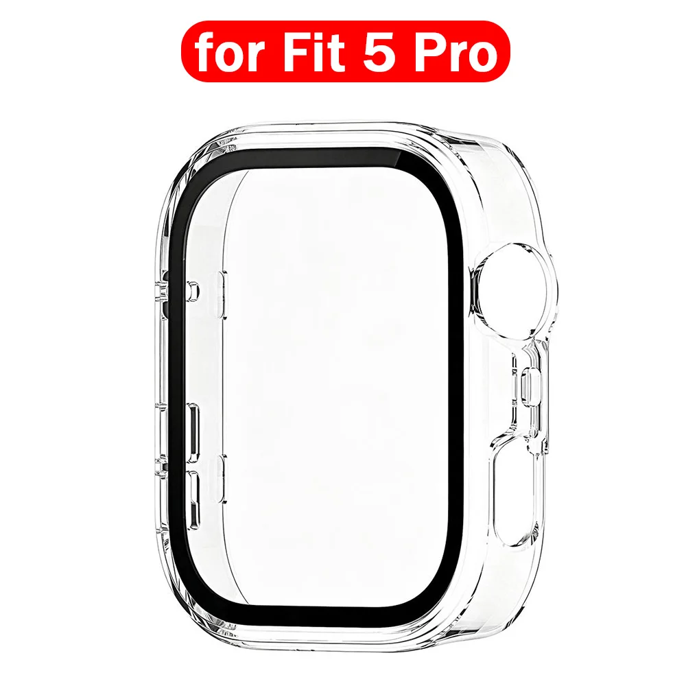 Premium Tempered Glass Screen Protector & Hard PC Protective Bumper for Huawei Watch Fit Series