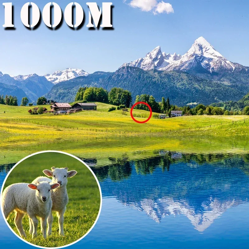 5000M Mini Binoculars Long Range 200x25 Zoom HD Telescope Professional Binoculars Powerful Theater Binoculars BAK4 for Camping 3