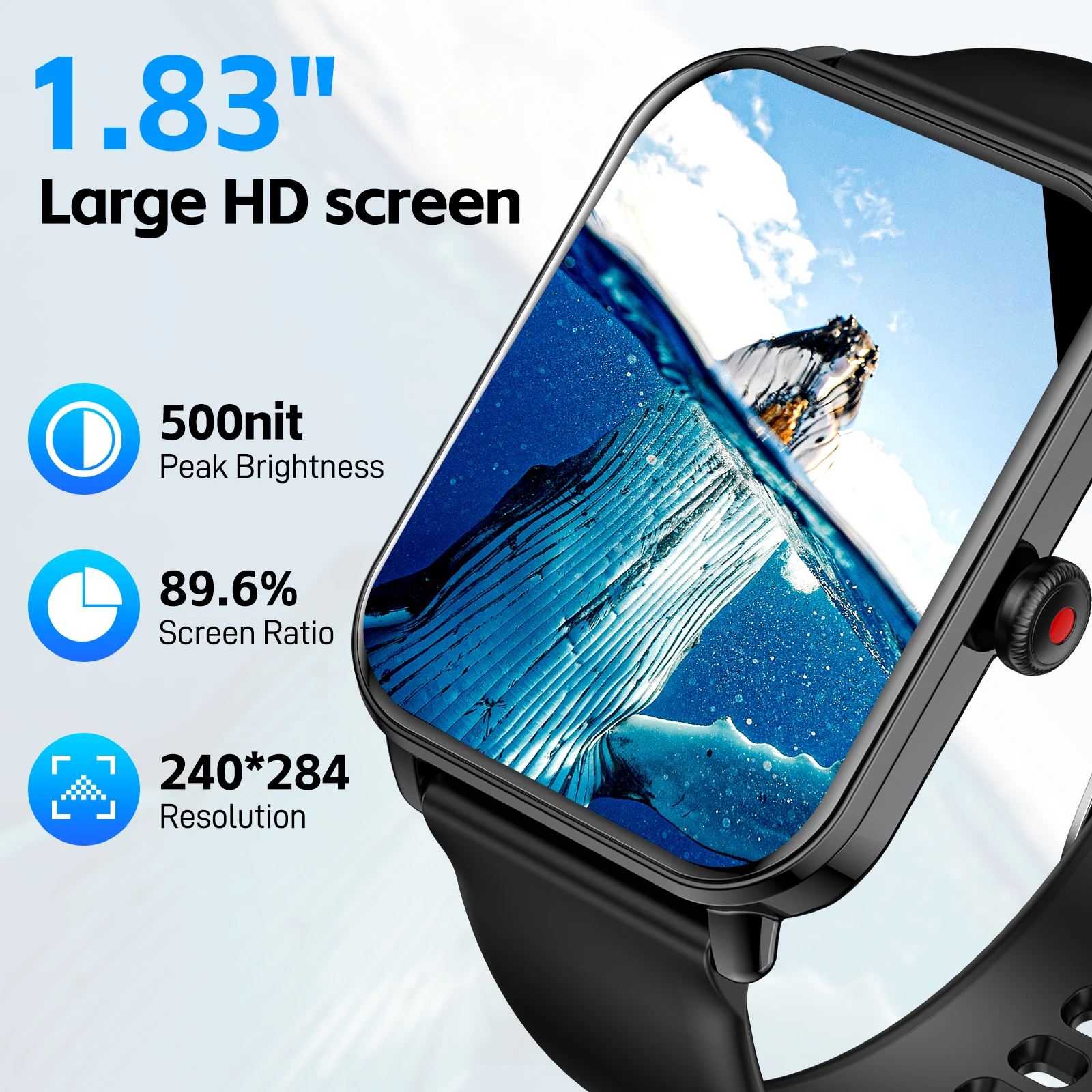 EIGIIS NY39 Smart Watch TFT Display Men Women Classic