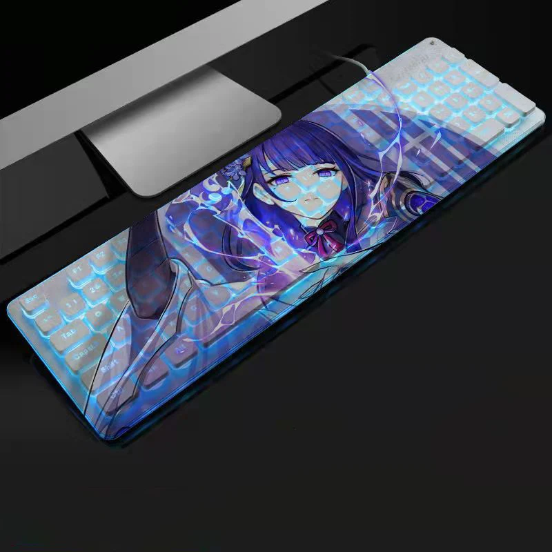 Teclado Retroiluminado para Jogos com Teclado Chocolate Mudo Usb Anime Escritório Laptop pc Jogos 104 Chaves - Imagem 6