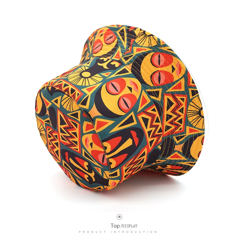 Cartoon Mask Bucket Hat-Giltoria