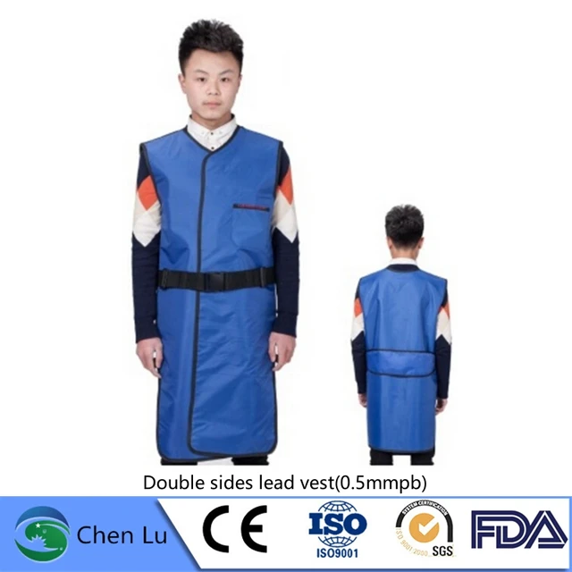 Group gilet de protection contre les rayons X et les rayons gamma,  utilisations médicales de la radioprotection ionisante, 0.5mmpb, vêtements  en