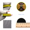 16 Pcs 2 Inch Buffing Polishing Pad Kit with M6 Drill Adapter Car Sponge Buffer Pad Grip Backing Pad for Buffer Polisher Sanding 4