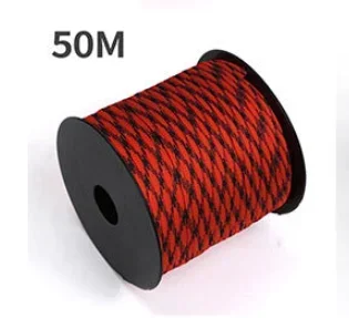 Durable 7-Core Paracord Rope for Outdoor Survival and Camping Adventures