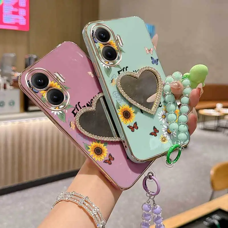 Butterflies Fluttering Phone Case Set with Lanyard and Stand - 3 Piece Protection Kit